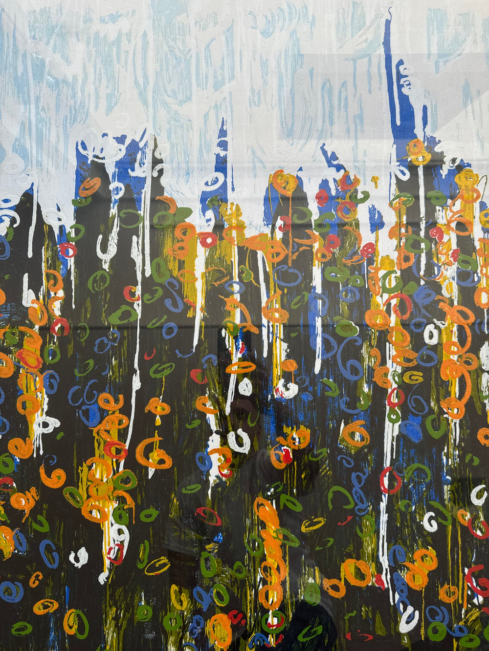 Opera incorniciata: Splendore del floricoltore | Mario Schifano