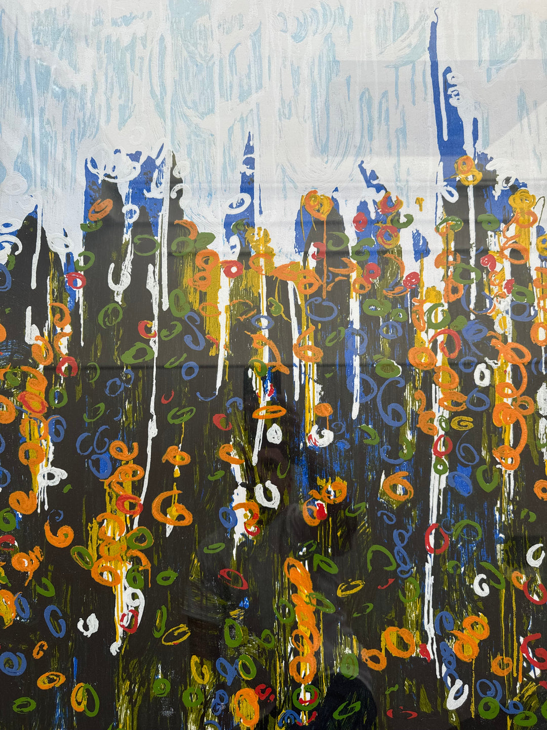 Opera incorniciata: Splendore del floricoltore | Mario Schifano