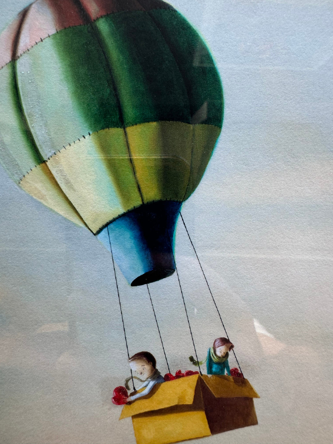 Opera incorniciata: Dal cielo  | Diego Santini