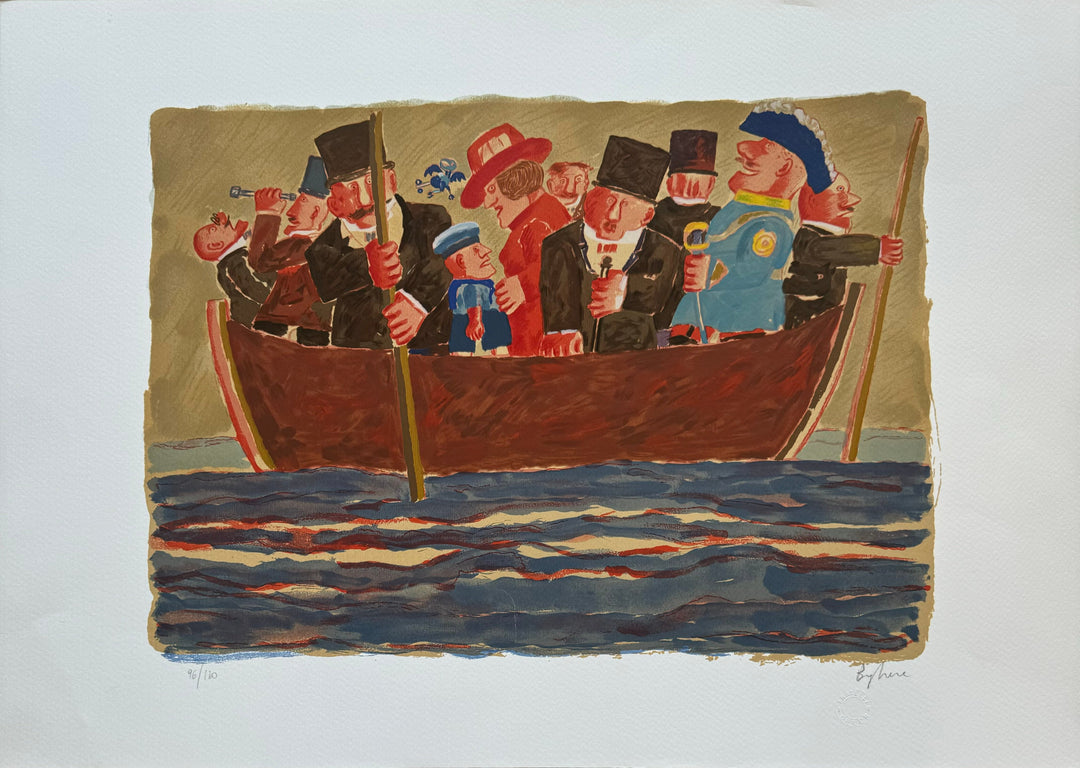 "La barca dei borghesi" | Franz Borghese