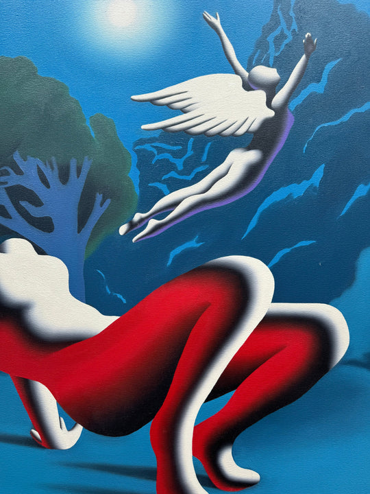 His final sound in my ear | Mark Kostabi