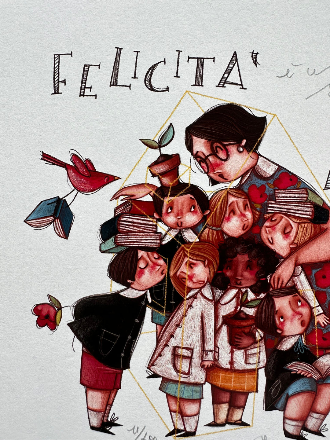 Felicità è una scuola piena d'amore  | Federica Porro