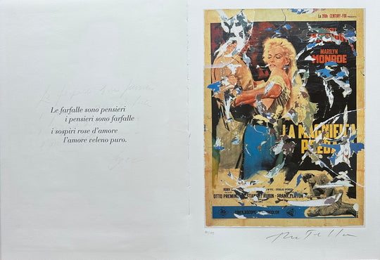 Bellezza Eterna | Mimmo Rotella & Alda Merini