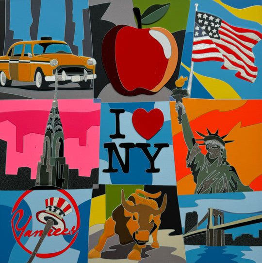 Cofanetto "Inside New York" | Ugo Nespolo