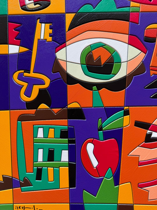 Nell' enfasi | Ugo Nespolo