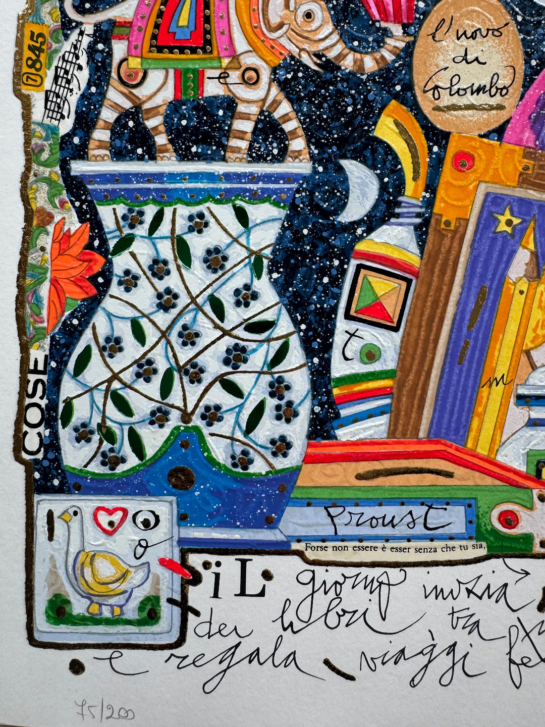 Il giorno inizia dalle pagine dei libri (fondo bianco) | Francesco Musante