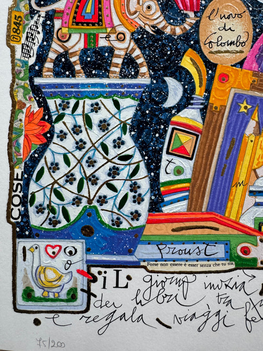 Il giorno inizia dalle pagine dei libri (fondo bianco) | Francesco Musante