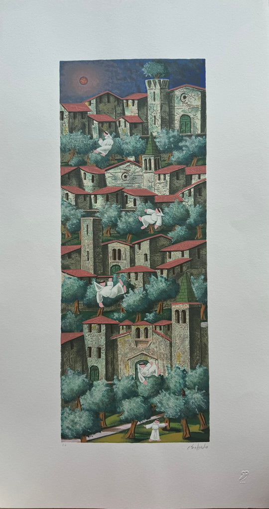 Struttura e ulivi | Norberto Proietti