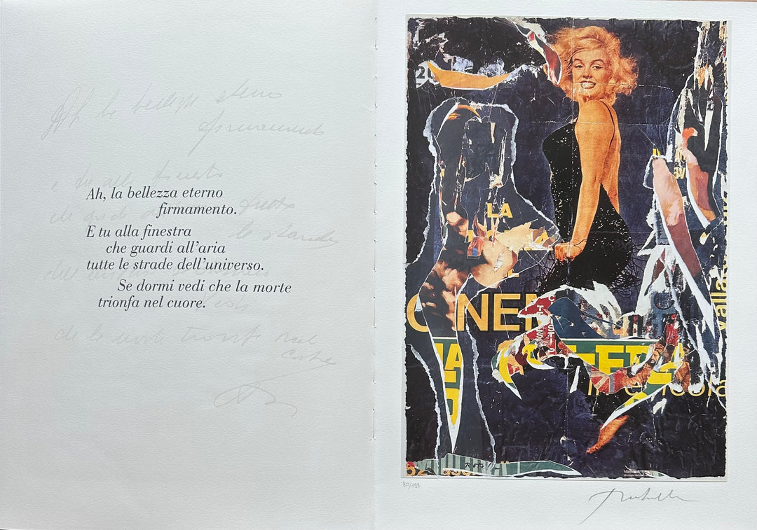 Bellezza Eterna | Mimmo Rotella & Alda Merini