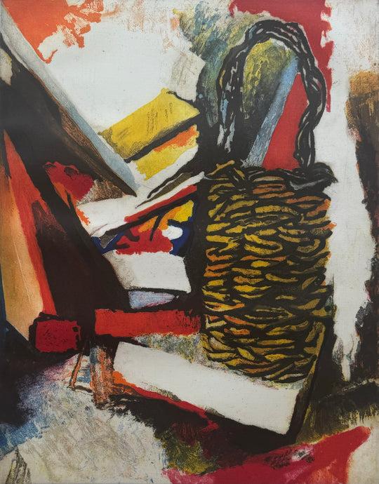 Natura morta con cesto | Renato Guttuso