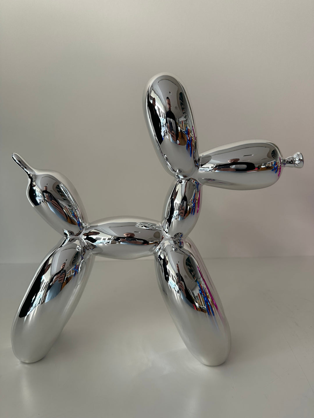 Balloon Dog Silver L | Jeff Koons (After)