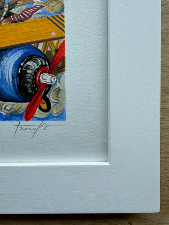 Opera incorniciata: Aereoplanino  | Pino Procopio