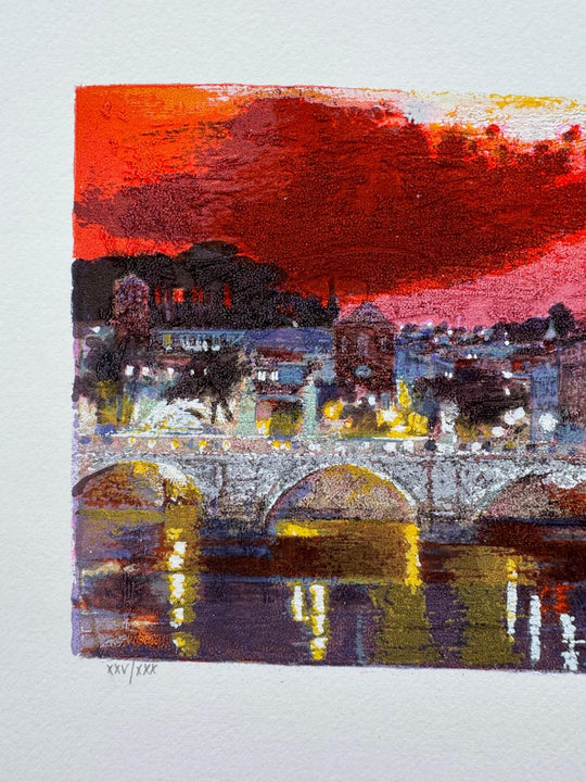 Il tevere (Rosso) | Natale Addamiano