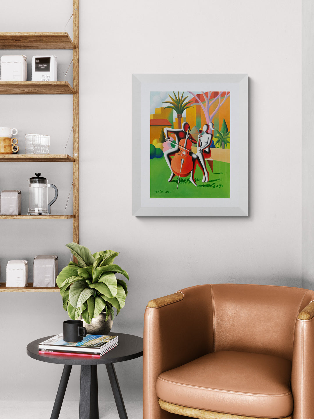 Notes of paradise  | Mark Kostabi - Arte Focus™