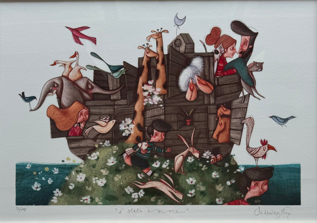 Opera incorniciata: E' stato amore | Federica Porro