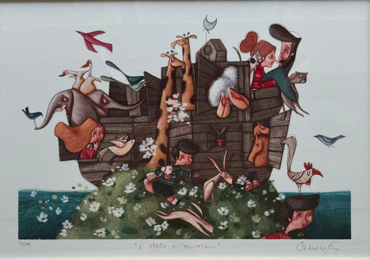 Opera incorniciata: E' stato amore | Federica Porro