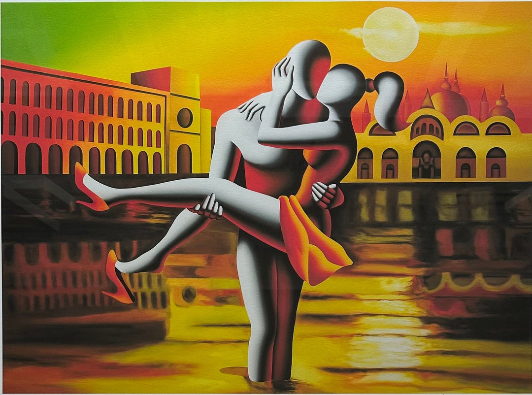 Opera incorniciata: Happier than ever | Mark Kostabi