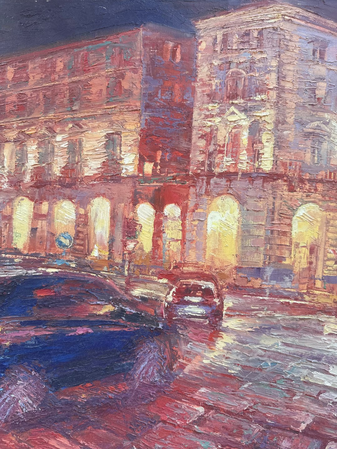 Macchina blu  | Carlo Romagnolo