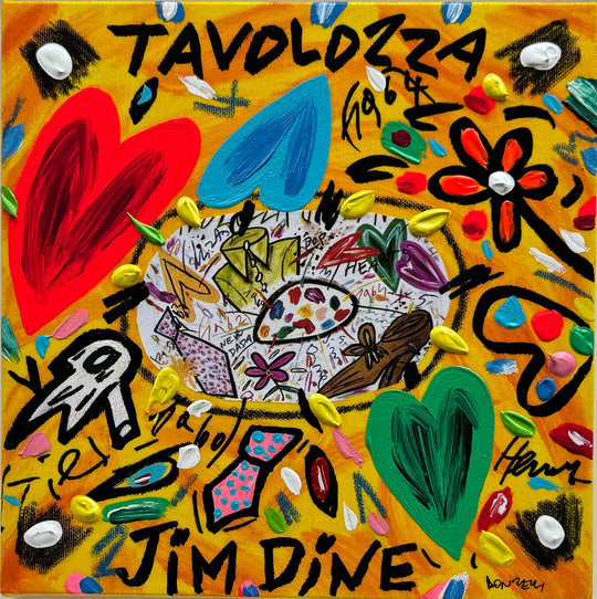 Tavolozza Jim Dine | Bruno Donzelli