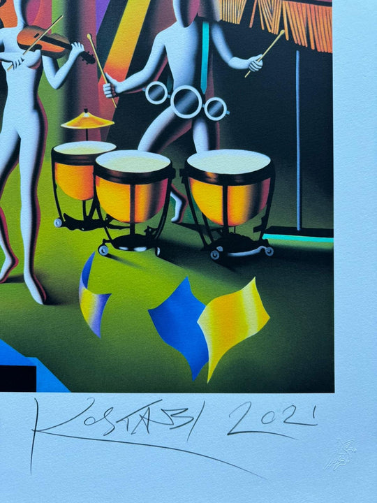 Echoes of eternity | Mark Kostabi - Arte Focus™