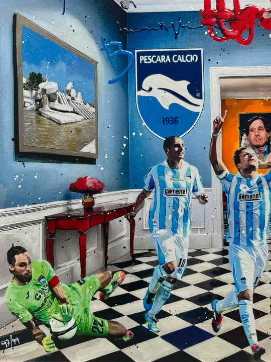 Opera incorniciata: "Big Pescara" - Commemorative edition | Renè