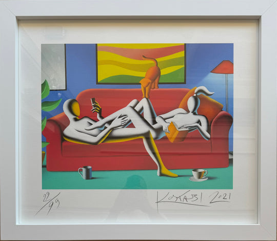 Opera incorniciata: Perfect moment  | Mark Kostabi
