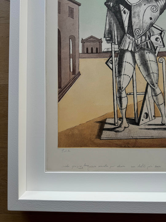 Il trovatore nella piazza | Giorgio De Chirico