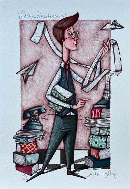 Il Commercialista | Federica Porro - Arte Focus™
