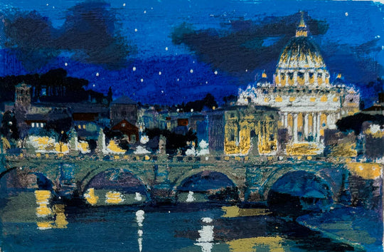 Il tevere (Blu) | Natale Addamiano