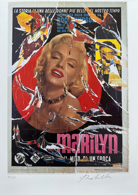 Bellezza Eterna | Mimmo Rotella & Alda Merini