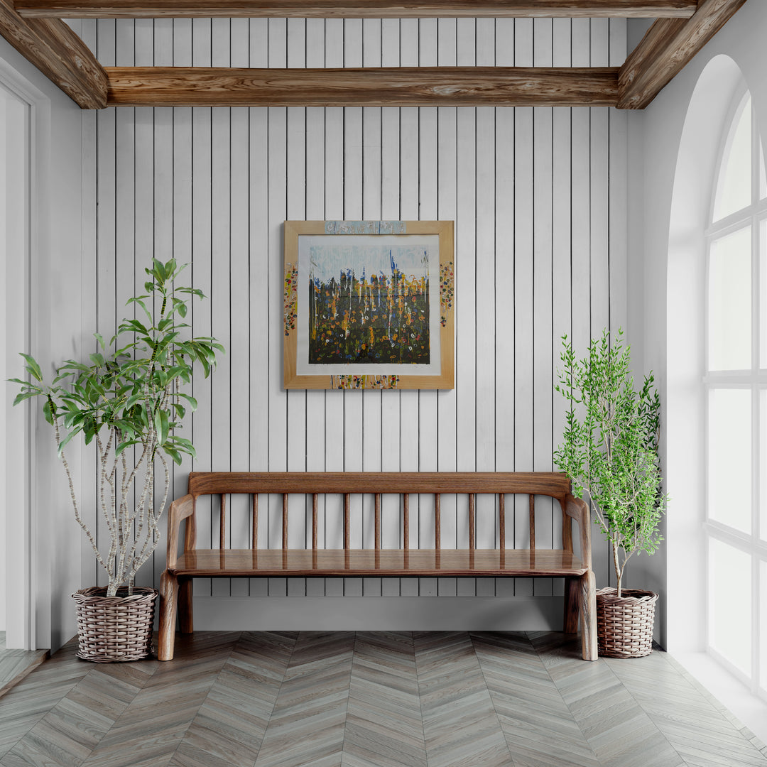 Opera incorniciata: Splendore del floricoltore | Mario Schifano