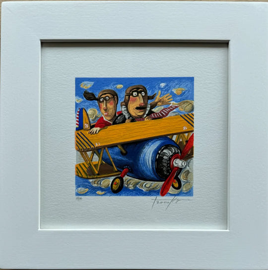 Opera incorniciata: Aereoplanino  | Pino Procopio