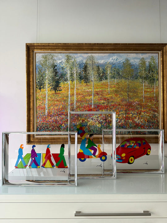 My city car (Plexiglass)  | Marco Lodola