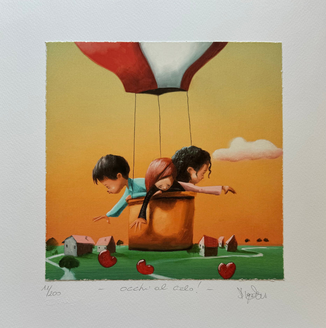 " Occhi al cielo! " | Diego Santini