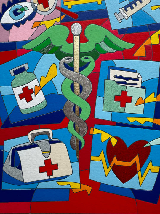 Esculapio  | Ugo Nespolo