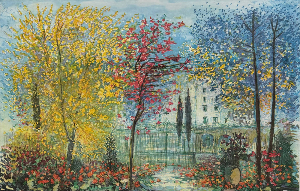 Opera incorniciata: Palo alto | Michele Cascella