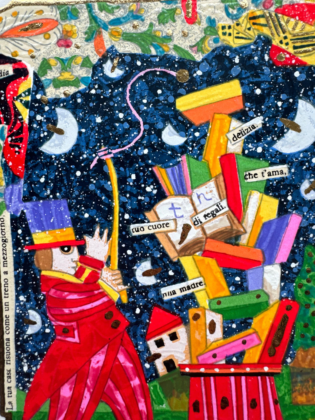 Domatore di libri (fondo bianco) | Francesco Musante