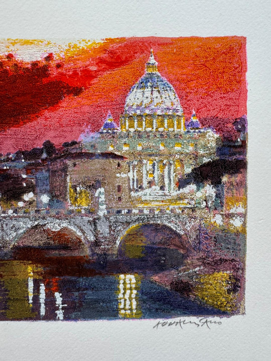 Il tevere (Rosso) | Natale Addamiano