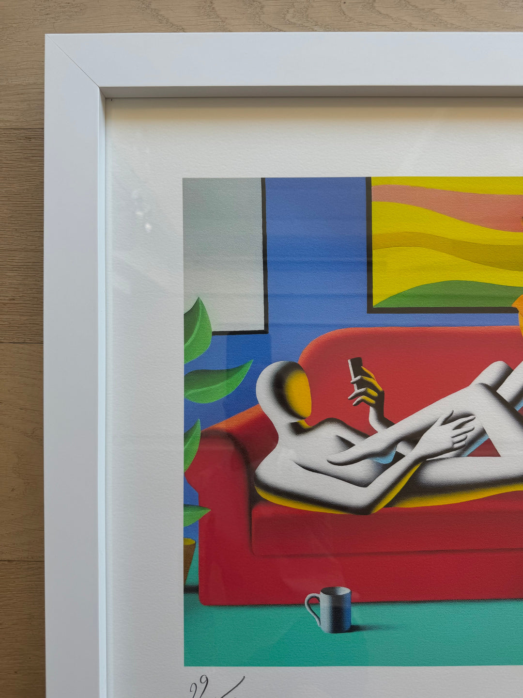 Opera incorniciata: Perfect moment  | Mark Kostabi