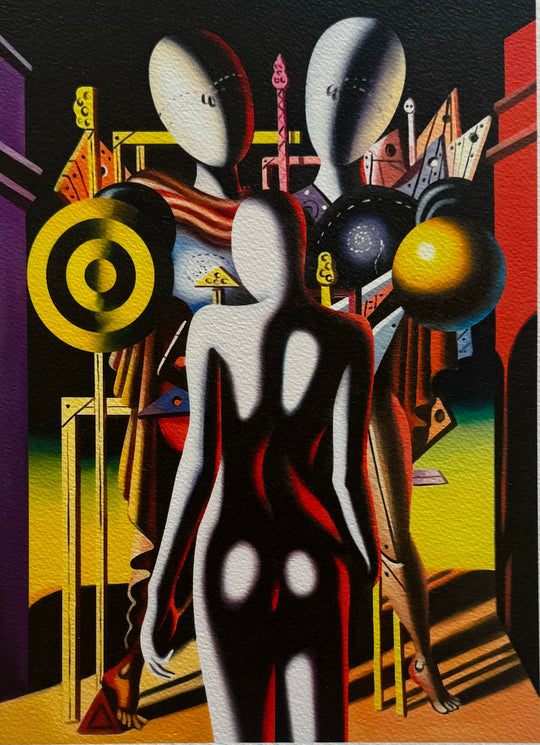 Incontro metafisico | Mark Kostabi