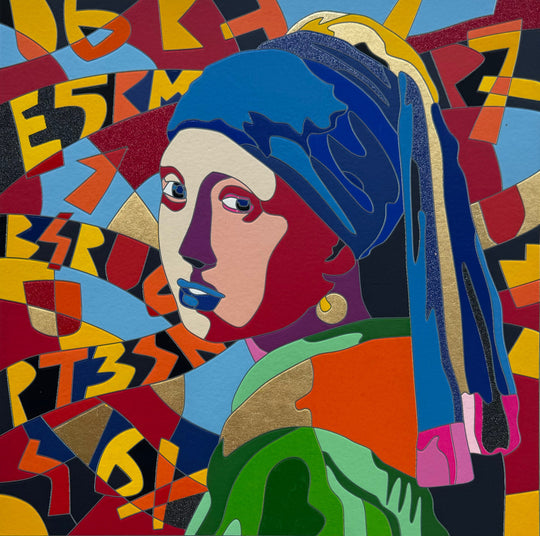 Vedo Vermeer | Ugo Nespolo