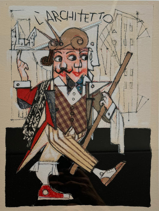 Opera incorniciata: L'architetto | Paolo Fresu