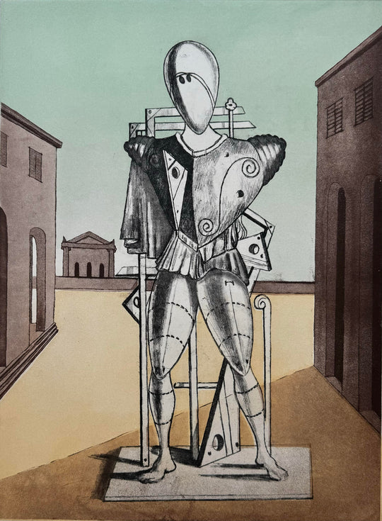 Il trovatore nella piazza | Giorgio De Chirico