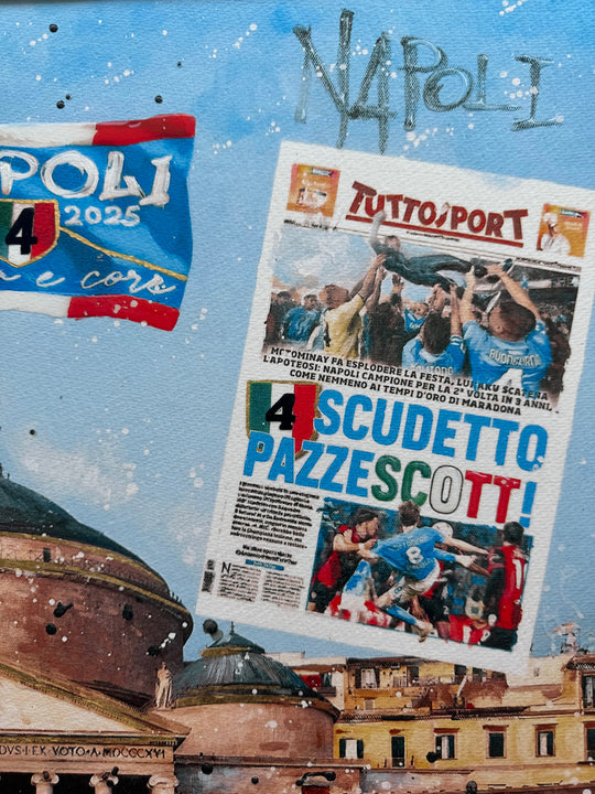 Opera incorniciata: "Anema e Core" - Commemorative edition | Renè