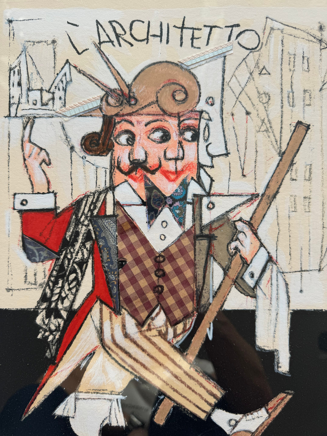 Opera incorniciata: L'architetto | Paolo Fresu