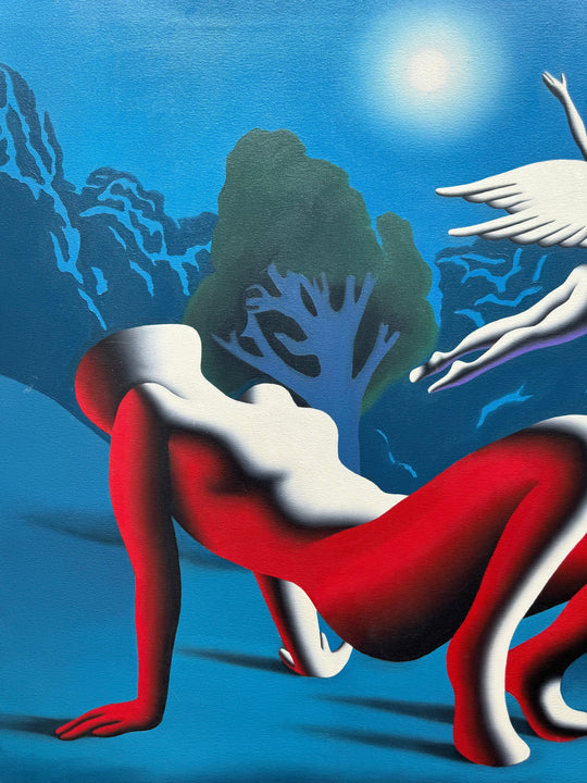 His final sound in my ear | Mark Kostabi