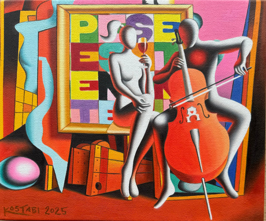 Elysian Harmony | Mark Kostabi