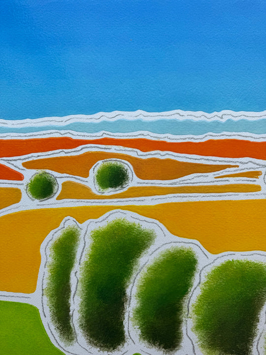 Paesaggio italiano, pomeriggio a Tonco | Mery Rigo