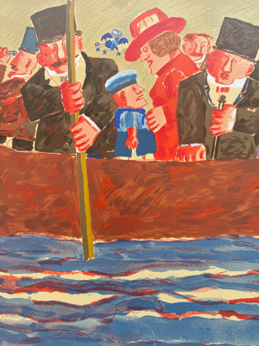 "La barca dei borghesi" | Franz Borghese