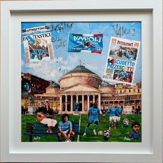 Opera incorniciata: "Anema e Core" - Commemorative edition | Renè